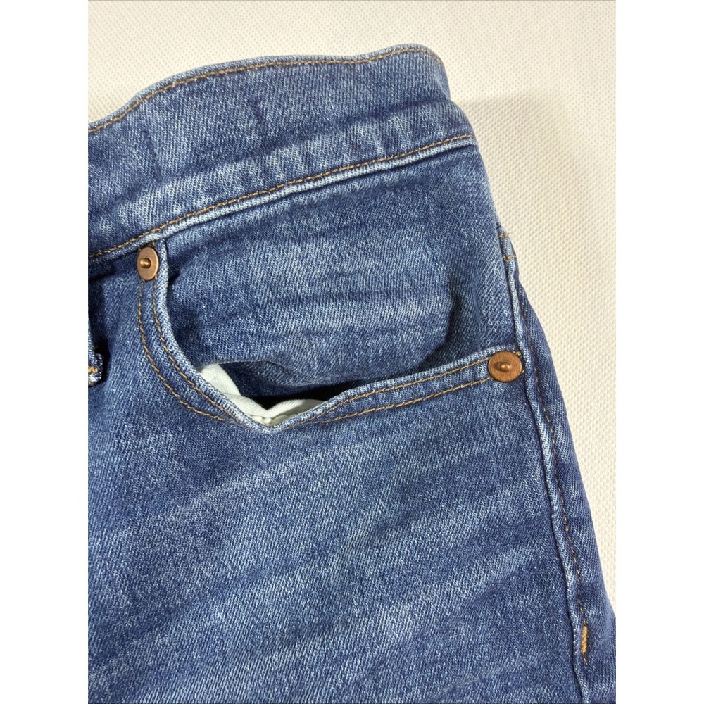 Madewell The Slim Boyjean Floral Embroidered High Rise Straight Leg Jeans 30 - Picture 7 of 16